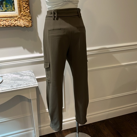 Express Khaki Ankle super high rise ankle pants - Picture 3 of 8